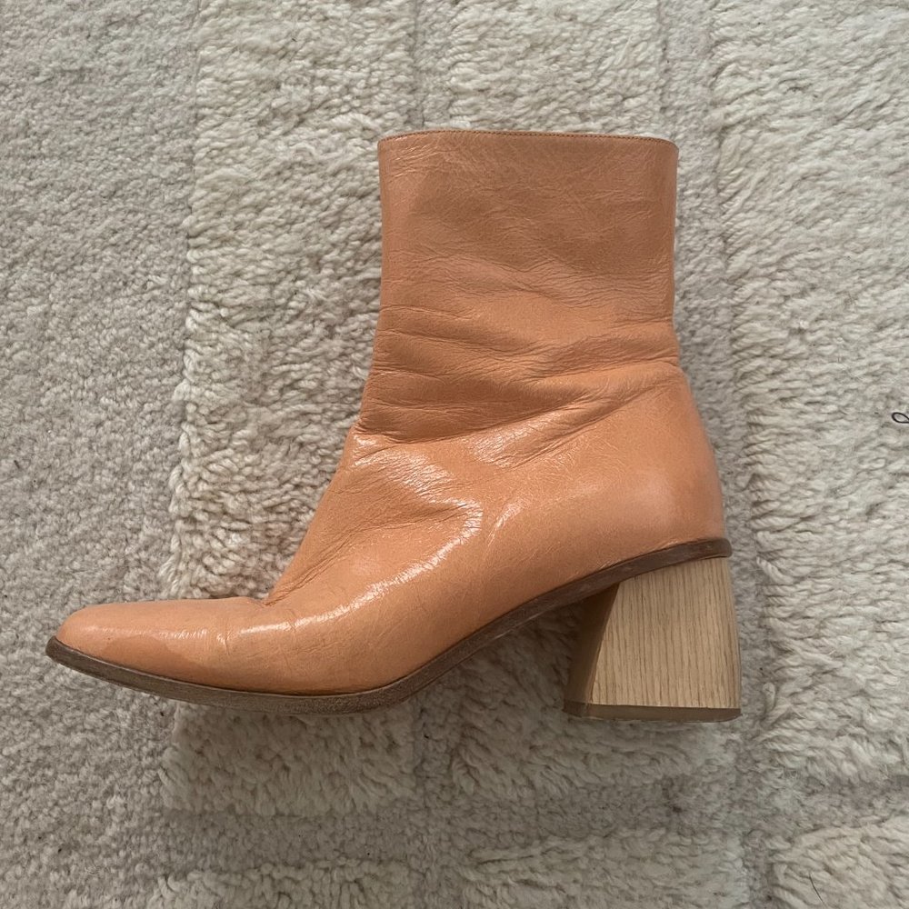 Paloma Wool Emilia Boots in Soft Pink, Size 38 - Picture 3 of 7